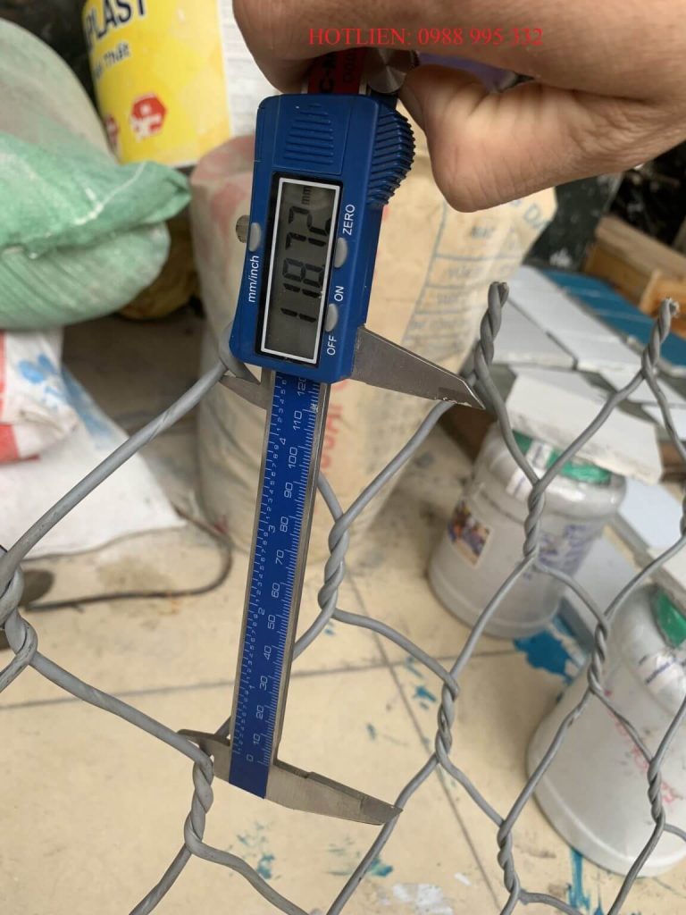 Tiêu chuẩn và thí nghiệm rọ đá